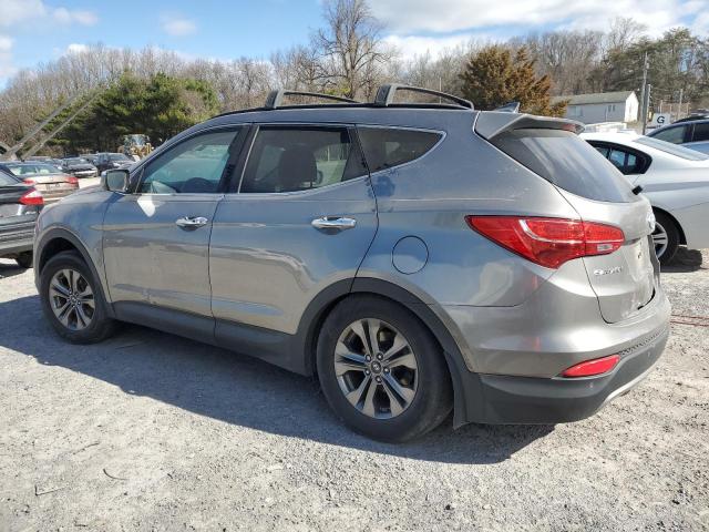 5XYZU3LB3FG284222 - 2015 HYUNDAI SANTA FE S GRAY photo 2