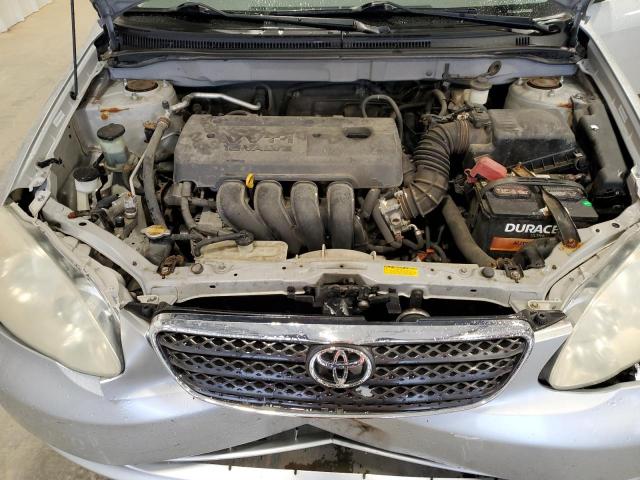 1NXBR32E26Z704190 - 2006 TOYOTA COROLLA CE SILVER photo 11