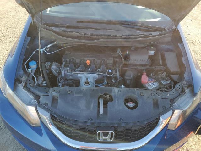 2HGFB2F85FH535148 - 2015 HONDA CIVIC EX BLUE photo 11