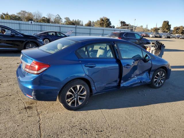 2HGFB2F85FH535148 - 2015 HONDA CIVIC EX BLUE photo 3