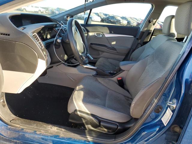 2HGFB2F85FH535148 - 2015 HONDA CIVIC EX BLUE photo 7