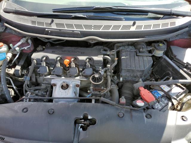 1HGFA16978L005856 - 2008 HONDA CIVIC EXL წითელი ფოტო 11