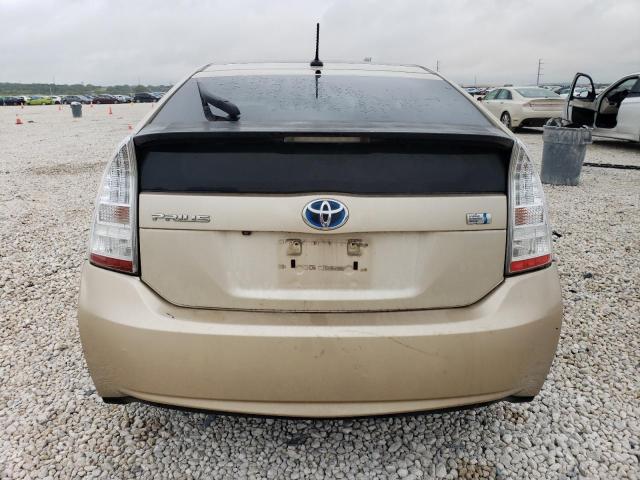 JTDKN3DU6A0200584 - 2010 TOYOTA PRIUS TAN photo 6