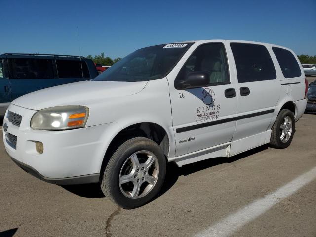 1GBDV131X7D181001 - 2007 CHEVROLET UPLANDER INCOMPLETE WHITE photo 1