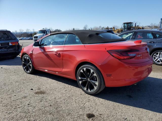 W04WJ3N55JG031051 - 2018 BUICK CASCADA SPORT TOURING RED photo 2