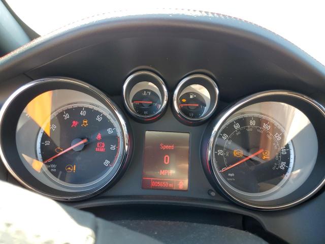 W04WJ3N55JG031051 - 2018 BUICK CASCADA SPORT TOURING RED photo 9