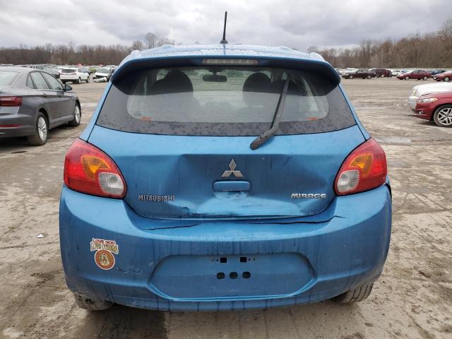 ML32A3HJ2FH055941 - 2015 MITSUBISHI MIRAGE DE BLUE photo 6