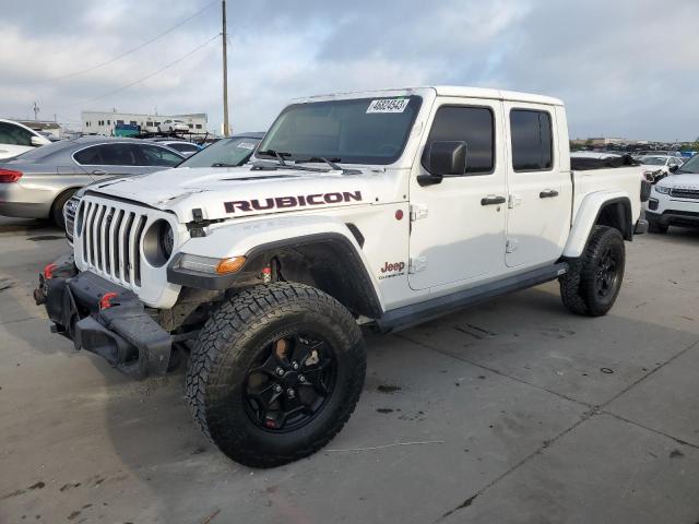 1C6JJTBG9LL118099 - 2020 JEEP GLADIATOR RUBICON WHITE photo 1