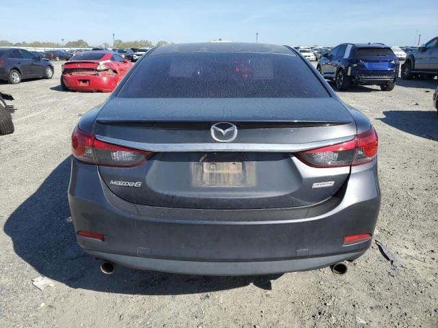 JM1GJ1V68E1114070 - 2014 MAZDA 6 TOURING GRAY photo 6