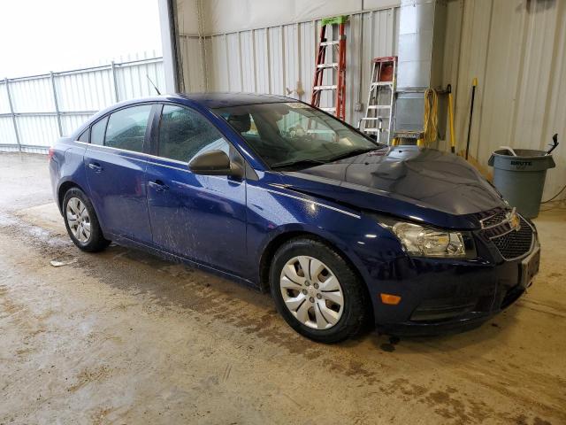 1G1PD5SH1C7286819 - 2012 CHEVROLET CRUZE LS BLUE photo 4