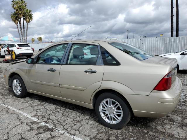 1FAHP34N37W344733 - 2007 FORD FOCUS ZX4 GOLD photo 2