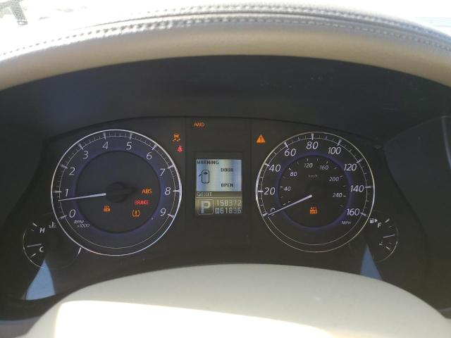 JN1AJ0HR5BM854016 - 2011 INFINITI EX35 BASE Սև լուսանկար 9