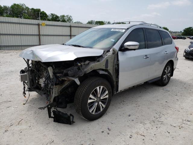 5N1DR2MN2HC619083 - 2017 NISSAN PATHFINDER S 银色 照片 1