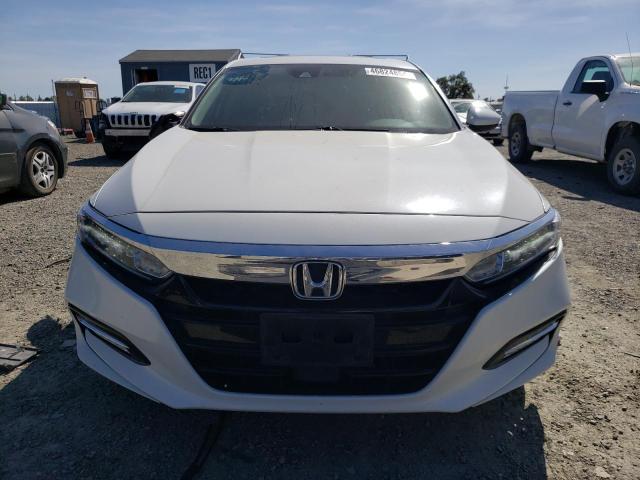 1HGCV3F40KA018913 - 2019 HONDA ACCORD HYBRID EX WHITE photo 5