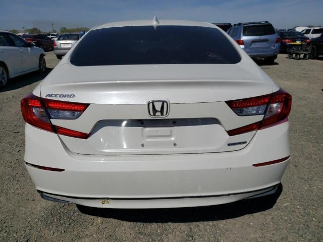 1HGCV3F40KA018913 - 2019 HONDA ACCORD HYBRID EX WHITE photo 6