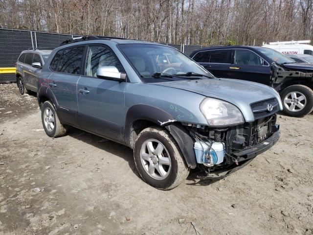 KM8JN12D35U194787 - 2005 HYUNDAI TUCSON GLS BLUE photo 4