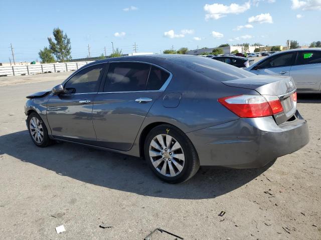 1HGCR2F79DA217597 - 2013 HONDA ACCORD EX GRAY photo 2