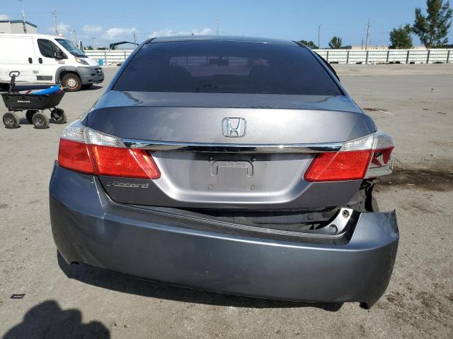 1HGCR2F79DA217597 - 2013 HONDA ACCORD EX GRAY photo 6