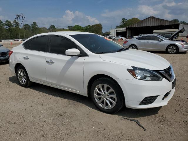 3N1AB7AP2JL656730 - 2018 NISSAN SENTRA S WHITE photo 4