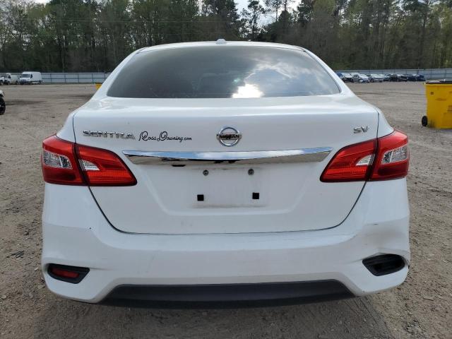 3N1AB7AP2JL656730 - 2018 NISSAN SENTRA S WHITE photo 6