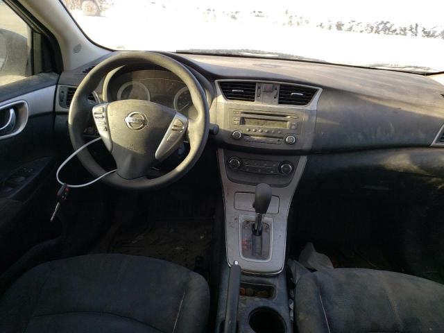 3N1AB7APXDL795007 - 2013 NISSAN SENTRA S SILVER photo 8