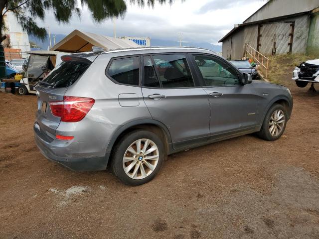 5UXWZ7C31H0X41752 - 2017 BMW X3 SDRIVE28I GRAY photo 3