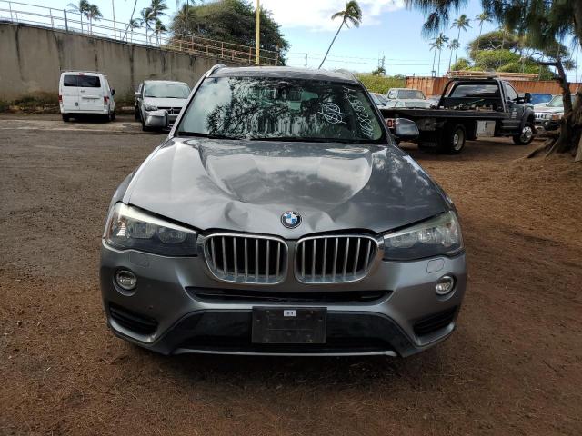 5UXWZ7C31H0X41752 - 2017 BMW X3 SDRIVE28I GRAY photo 5