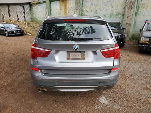 5UXWZ7C31H0X41752 - 2017 BMW X3 SDRIVE28I GRAY photo 6