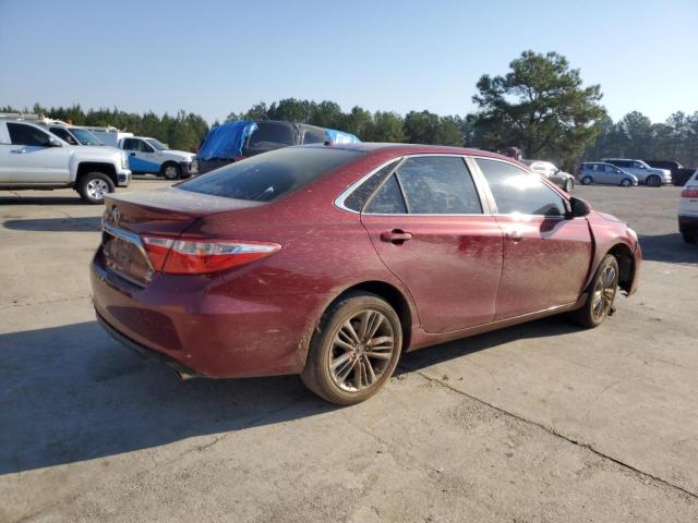 4T1BF1FK5HU682119 - 2017 TOYOTA CAMRY LE RED photo 3