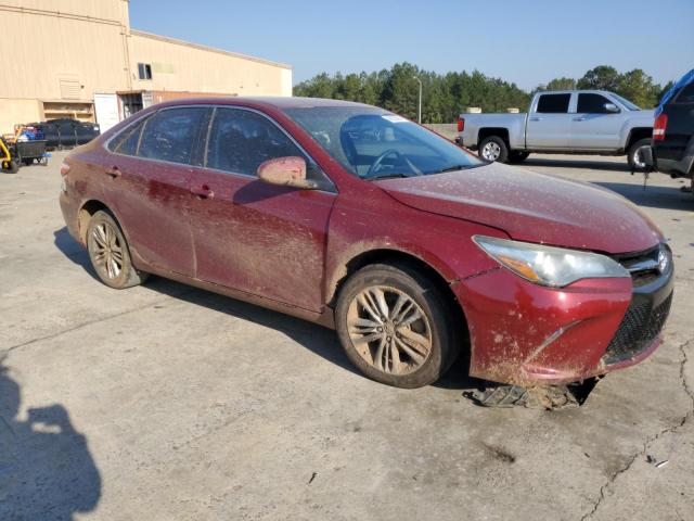 4T1BF1FK5HU682119 - 2017 TOYOTA CAMRY LE RED photo 4