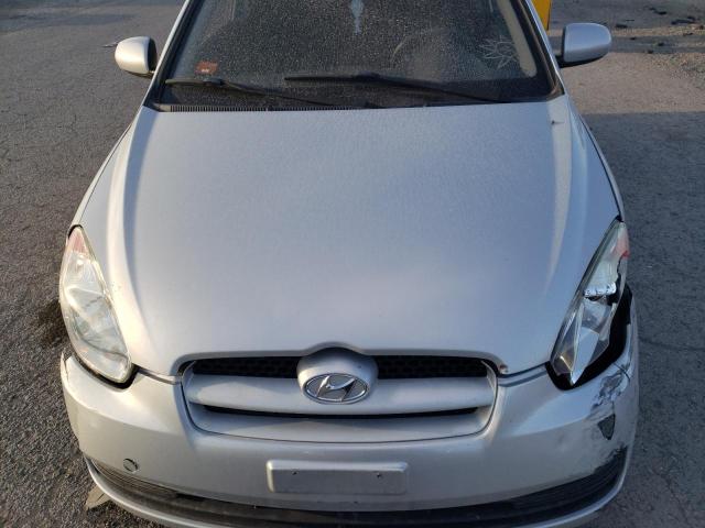 KMHCM3AC8AU169247 - 2010 HYUNDAI ACCENT BLUE SILVER photo 11