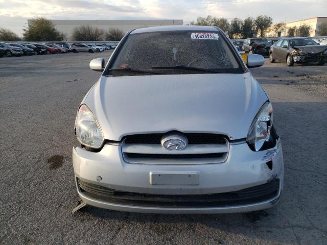 KMHCM3AC8AU169247 - 2010 HYUNDAI ACCENT BLUE SILVER photo 5