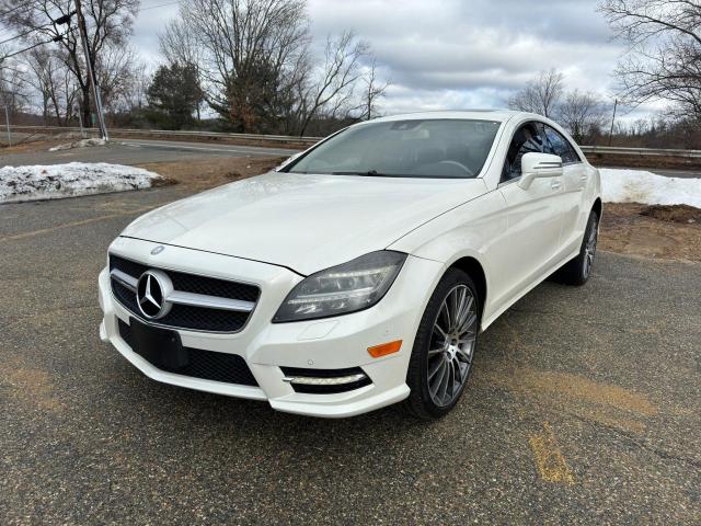 WDDLJ9BB0DA078961 - 2013 MERCEDES-BENZ CLS 550 4MATIC WHITE photo 2