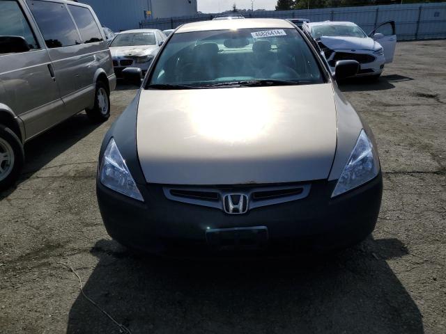 1HGCM56125A183256 - 2005 HONDA ACCORD DX GOLD photo 5