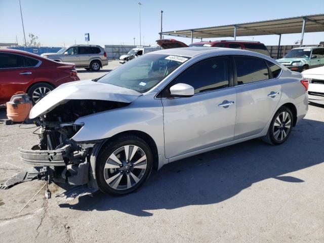 3N1AB7AP1KY425080 - 2019 NISSAN SENTRA S SILVER photo 1