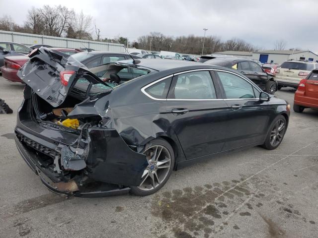 3FA6P0K90DR277146 - 2013 FORD FUSION TITANIUM BLACK photo 3