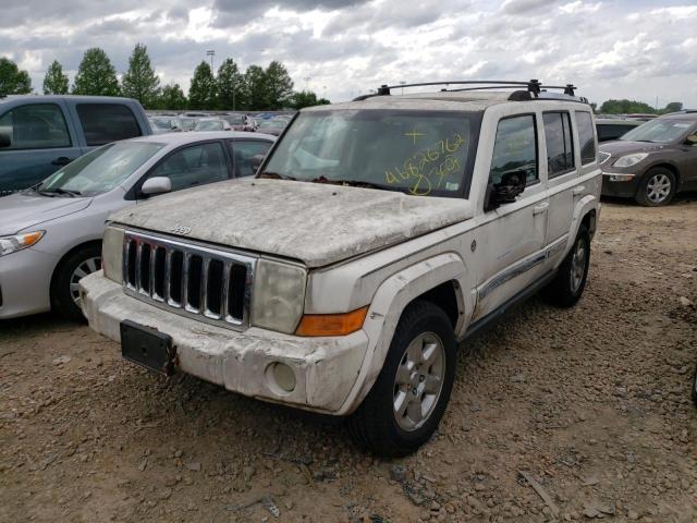 1J8HG58257C604484 - 2007 JEEP COMMANDER LIMITED WHITE photo 2