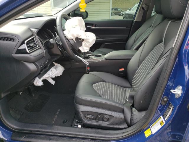 4T1T11AK0PU081340 - 2023 TOYOTA CAMRY SE NIGHT SHADE BLUE photo 7