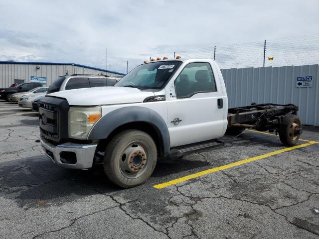 1FDUF5GT1BEC42326 - 2011 FORD F550 SUPER DUTY WHITE photo 1