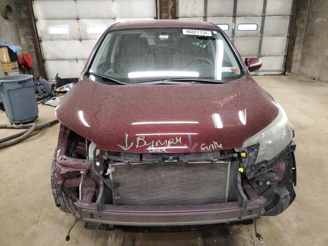 5J6RM4H56DL043887 - 2013 HONDA CR-V EX BURGUNDY photo 5