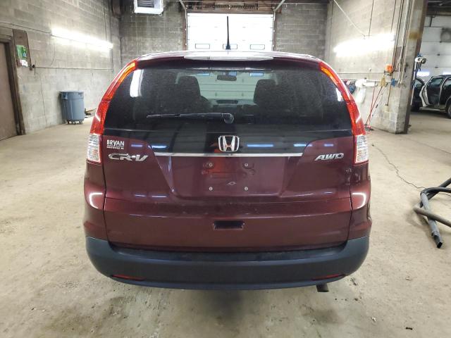 5J6RM4H56DL043887 - 2013 HONDA CR-V EX BURGUNDY photo 6