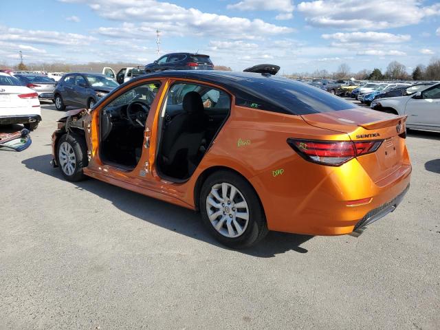 3N1AB8DV1LY259452 - 2020 NISSAN SENTRA SR ORANGE photo 2