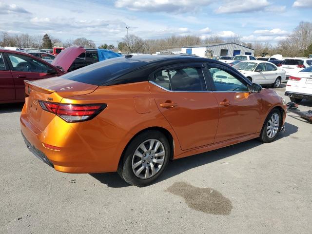 3N1AB8DV1LY259452 - 2020 NISSAN SENTRA SR ORANGE photo 3