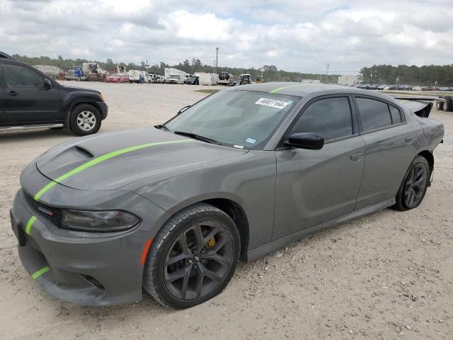 2C3CDXHG2KH572136 - 2019 DODGE CHARGER GT GRAY photo 1