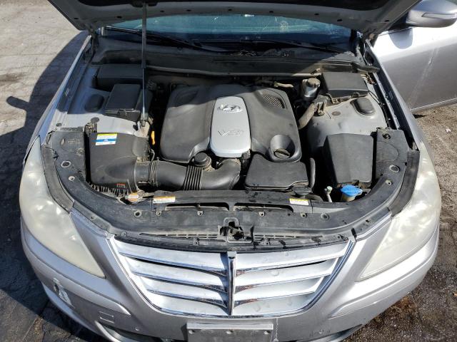 KMHGC4DF1BU133269 - 2011 HYUNDAI GENESIS 4.6L SILVER photo 11