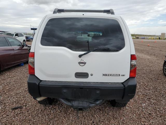 5N1ED28T44C616191 - 2004 NISSAN XTERRA XE WHITE photo 6