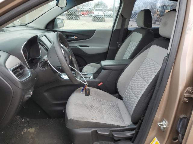 2GNAXHEV2K6114280 - 2019 CHEVROLET EQUINOX LS BROWN photo 7