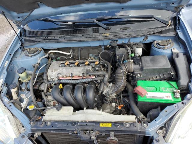 2T1KR32E64C296632 - 2004 TOYOTA MATRIX XR BLUE photo 11