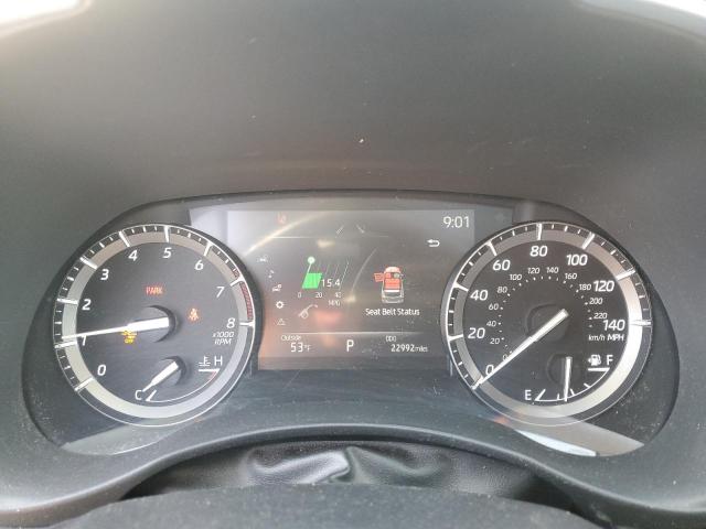 5TDGZRBHXMS066313 - 2021 TOYOTA HIGHLANDER XLE BLUE photo 9