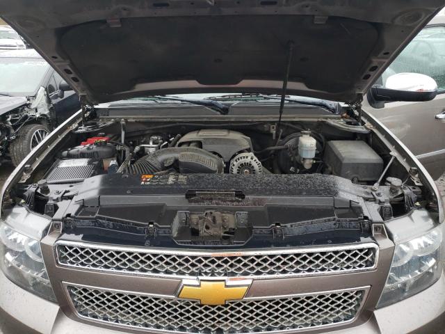 1GNSKCE07DR160334 - 2013 CHEVROLET TAHOE K1500 LTZ GRAY photo 12